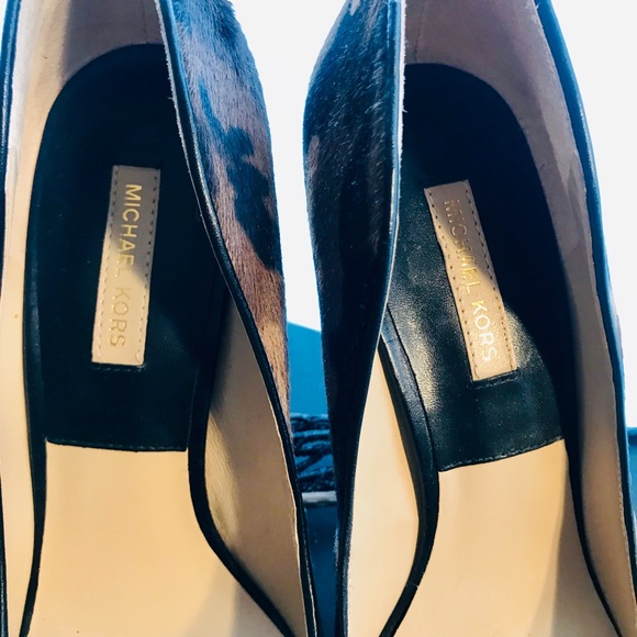 🔥🍁EUC Michael Kors print heels-FAB!like new! 8.5 - Picture 5 of 8